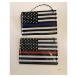4 in x 6 in metal postcard flags 4 in x 6 in metal postcard flags