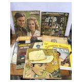 Group of old country vinyl record LPs Group of old country vinyl record LPs