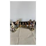 Lefton china figures assorted x7 total figurines Lefton china figures assorted x7 total figurines