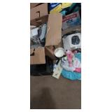 Jewelry box, radio,  storage containers and more Jewelry box, radio,  storage containers and more