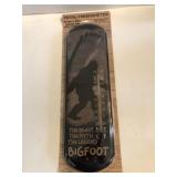 5-1/8 in W x 17-3/8 in H Bigfoot thermometer 5-1/8 in W x 17-3/8 in H Bigfoot thermometer