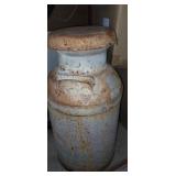 Old metal milk jug Old metal milk jug