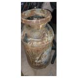 Old metal milk jug Old metal milk jug