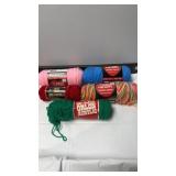 Red heart, Lion brand yarn assortment color 134 Red heart, Lion brand yarn assortment color 134