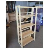 Folding wood shelves 23x12x41in Folding wood shelves 23x12x41in