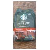 Large 28oz bag of Starbucks pike place ground Large 28oz bag of Starbucks pike place ground