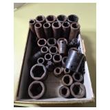 Craftsman and Cornwell 1/2" Drive Impact Sockets Craftsman and Cornwell 1/2" Drive Impact Sockets