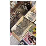 The Windy City marble engraving plaque and The Windy City marble engraving plaque and