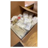 Medical supply assortment, Guaze bandages, Medical supply assortment, Guaze bandages,