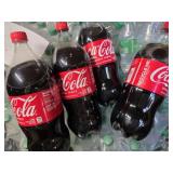 4  Coca Cola 2 liter bottles 4  Coca Cola 2 liter bottles