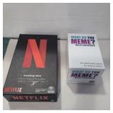 Netflix and what do you meme? Party games Netflix and what do you meme? Party games