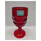 MCM red Viking goblet