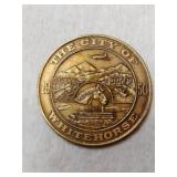 1950 city of White horse Klondike dollar