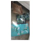 Assortment of throw pillows