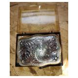 Montana Silversmiths engraved western belt