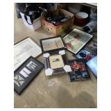 Large lot of assorted pictures and frames