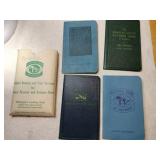 Vintage canceled saving account Bank books 1955