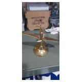 Brass airplane model