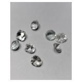 8 clear simulated gems