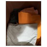 Solid color fabric table cloths