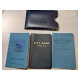 Vintage canceled saving account Bank books 1955