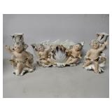 Royal Sealy Japan planter candle holders