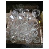 2 flats of pedestal dessert dishes