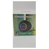 Waterproof shower speaker Bluetooth with LED