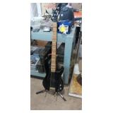 Gibson epiphone 4 string bass guitar with stand