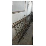 36in Wrought iron fencing,  2- 6ft sections,