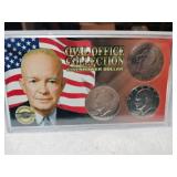 Oval office collection Eisenhower dollar set