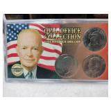 Oval office collection Eisenhower dollar set