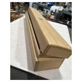 3x3x18 handmade wooden box
