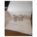 A Set Of Two Stardust Coffee Mugs