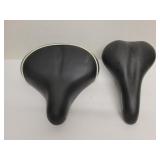 2 bicycle seats-Schwinn & Mongoose-(small tear on