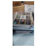 Unsearched sports card in sleeves  assortment and