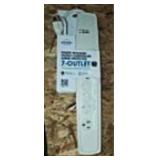 New sealed 7 outlet power surge protector Energy