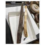Handmade back scratcher and unfinished wooden