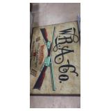 Winchester repeating arms Co. Area rug 52x37in