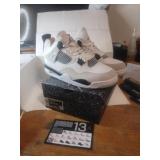 Air Jordan 4 Retro AJ New In Box Size 13Black
