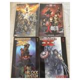 Four X Men books