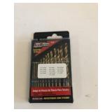13 pc Titanium drill bits