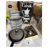 Guardian Service Ware pots, glass carafe, kitchen