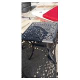 Cast aluminum 24in x 24in x 28in outdoor side