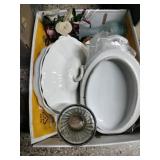 Vase ,casserole dishes