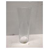 Crackle glass lantern cover 12"