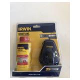 Irwin 100 ft chalk reel & chalk