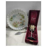 Porcelain pie pan goblet India