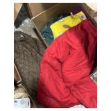 Winter coats medium, blankets, and more