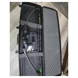 Indian Woodsman Compound Bow with arrows and case